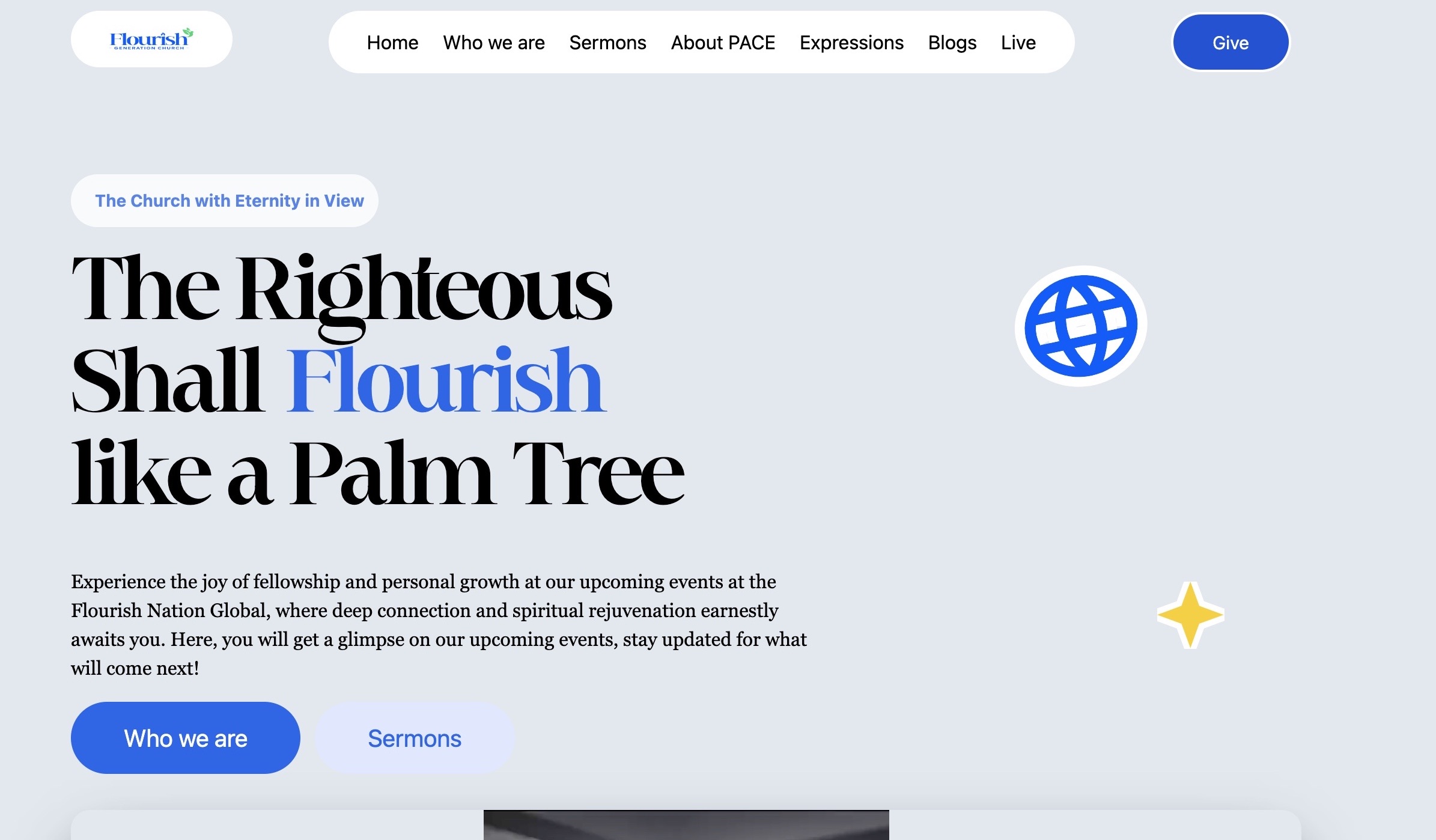 Flourish: React frontend with EmailJS and Google API for video playlist